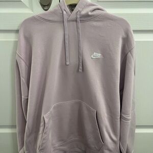 Nike Purple Sweatshirt Hoodie Relaxed Fit